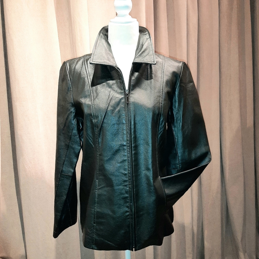 Dialogue leather jacket